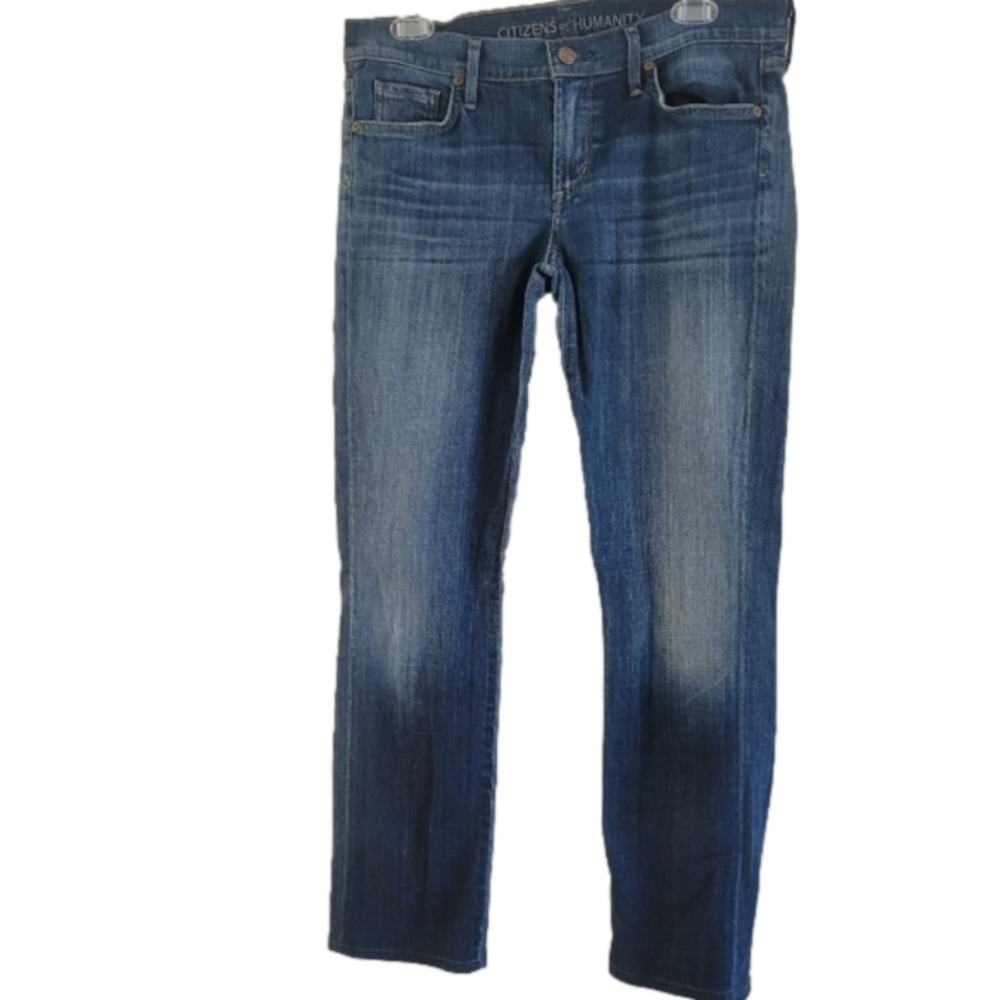 Citizens Of Humanity Blue Ava Low Rise Skinny Leg Jeans Size 30